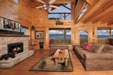 Our Smoky Mountain View has breathtaking views of the Great Smoky Mountains