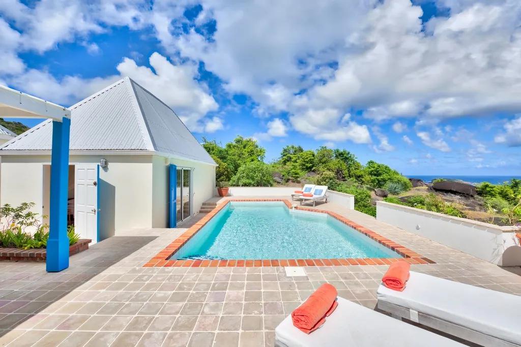 2 Bedrooms Villa Rental in Saint Barthelemy, Caribbean