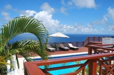 Villa at Panorama - Cap Estate - Ocean view - 2 Bedrooms