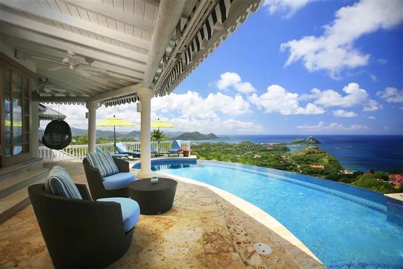 3 Bedrooms Villa Rental in Saint lucia, Caribbean