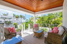 1 of 3 balconies! Overlooks gulf and our pool!