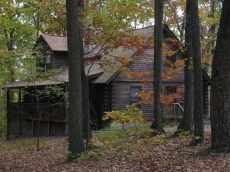 Log Cabin in the Woods