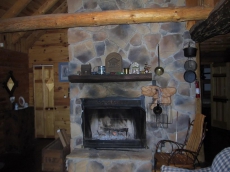 Log Cabin in the Woods