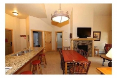 dining area and counter eating space