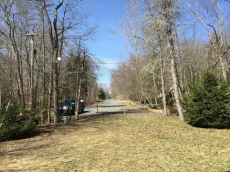 View from front of house