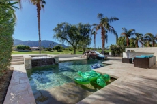 Waterslide, heated pool home, PGA West 6th tee box