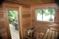 Sauna added Fall 2010.