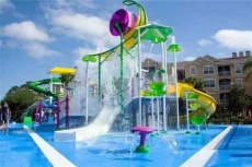 Access to the waterpark is included in the rental fees for all registered guests.