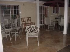 Large Patio - You can eat outside most of the year!