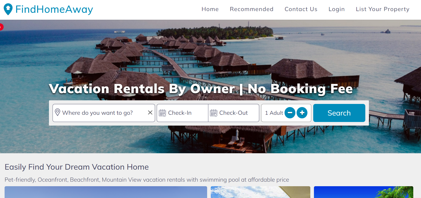 Generating Business from Vacation Rentals Website - Rent By Host