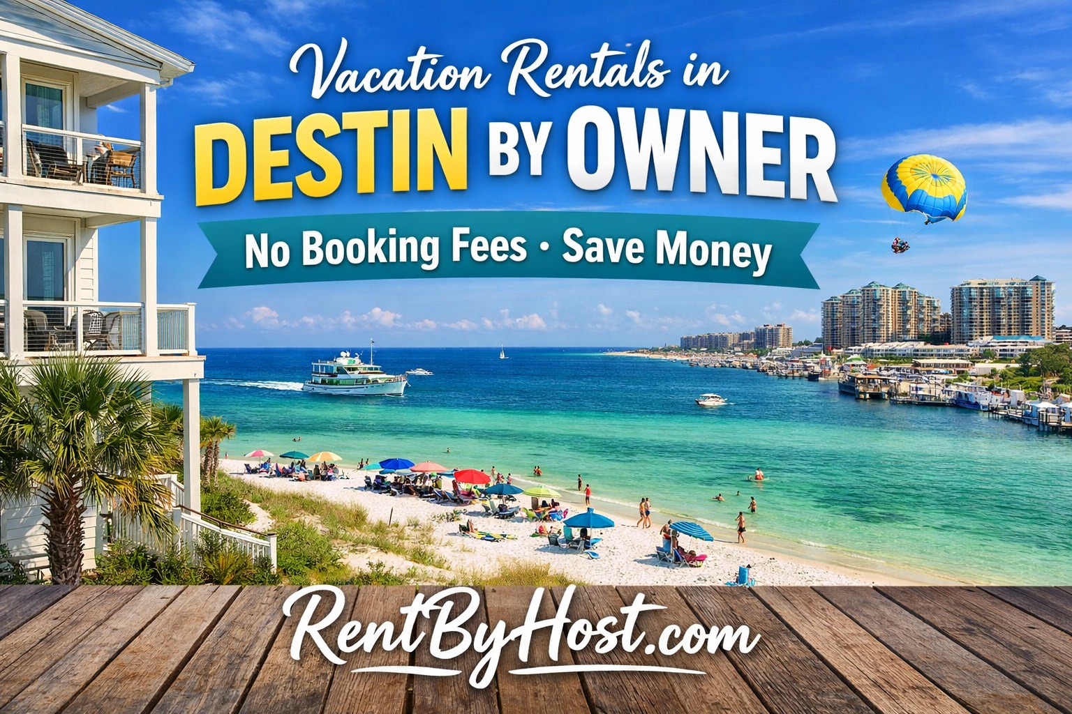 Vacation Rentals in Destin by Owner – Book Direct & Save