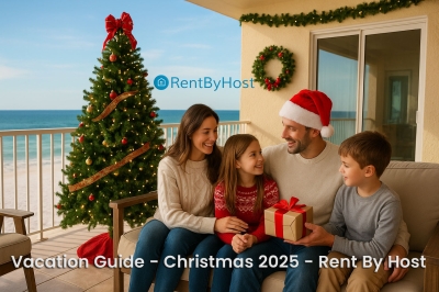 Luxury Christmas vacation home with ocean view
