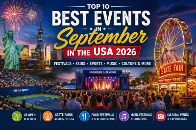 Best events in September 2026 USA featuring festivals, fairs, sports and music even