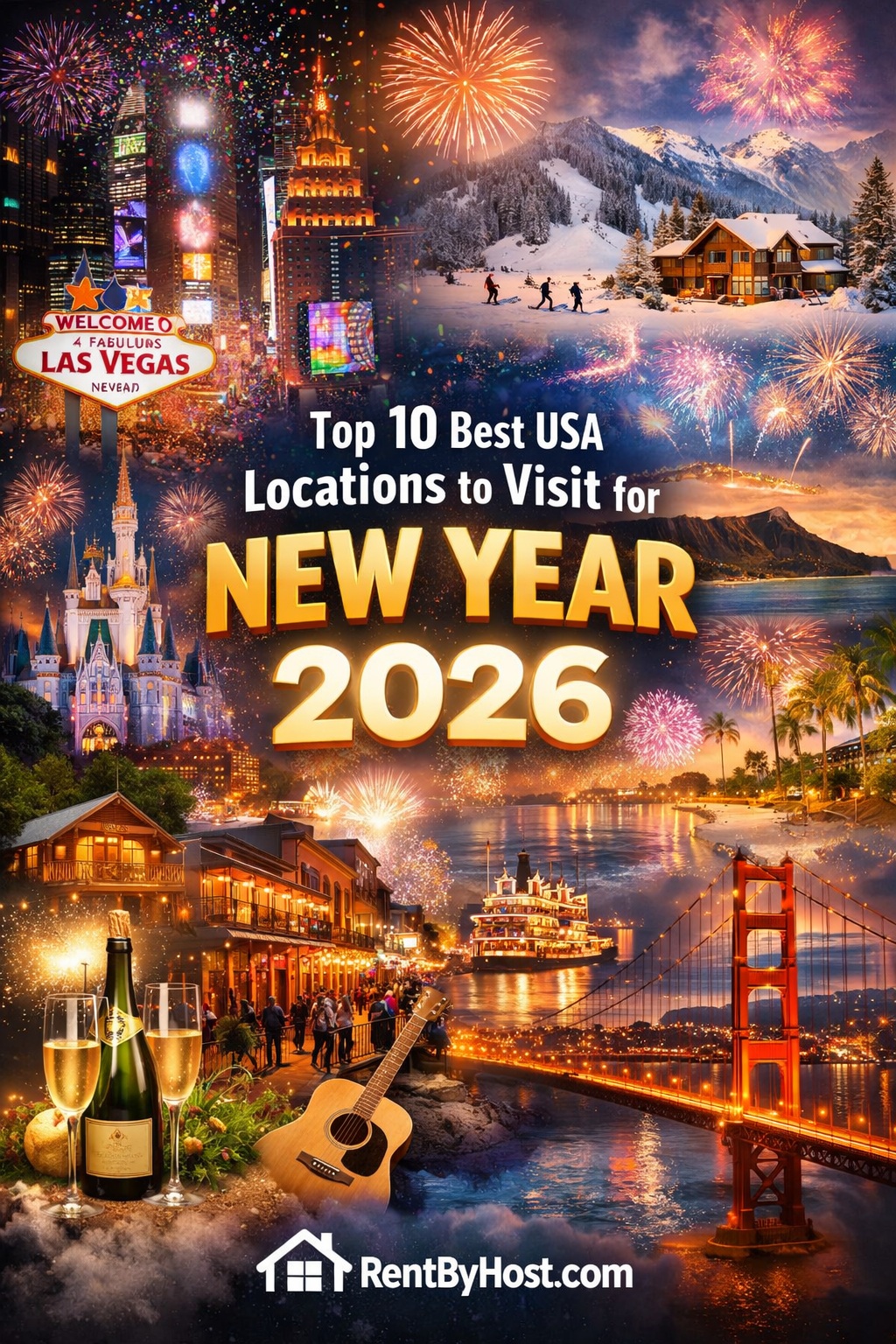Top 10 Best USA New Year Travel Destinations 2026
